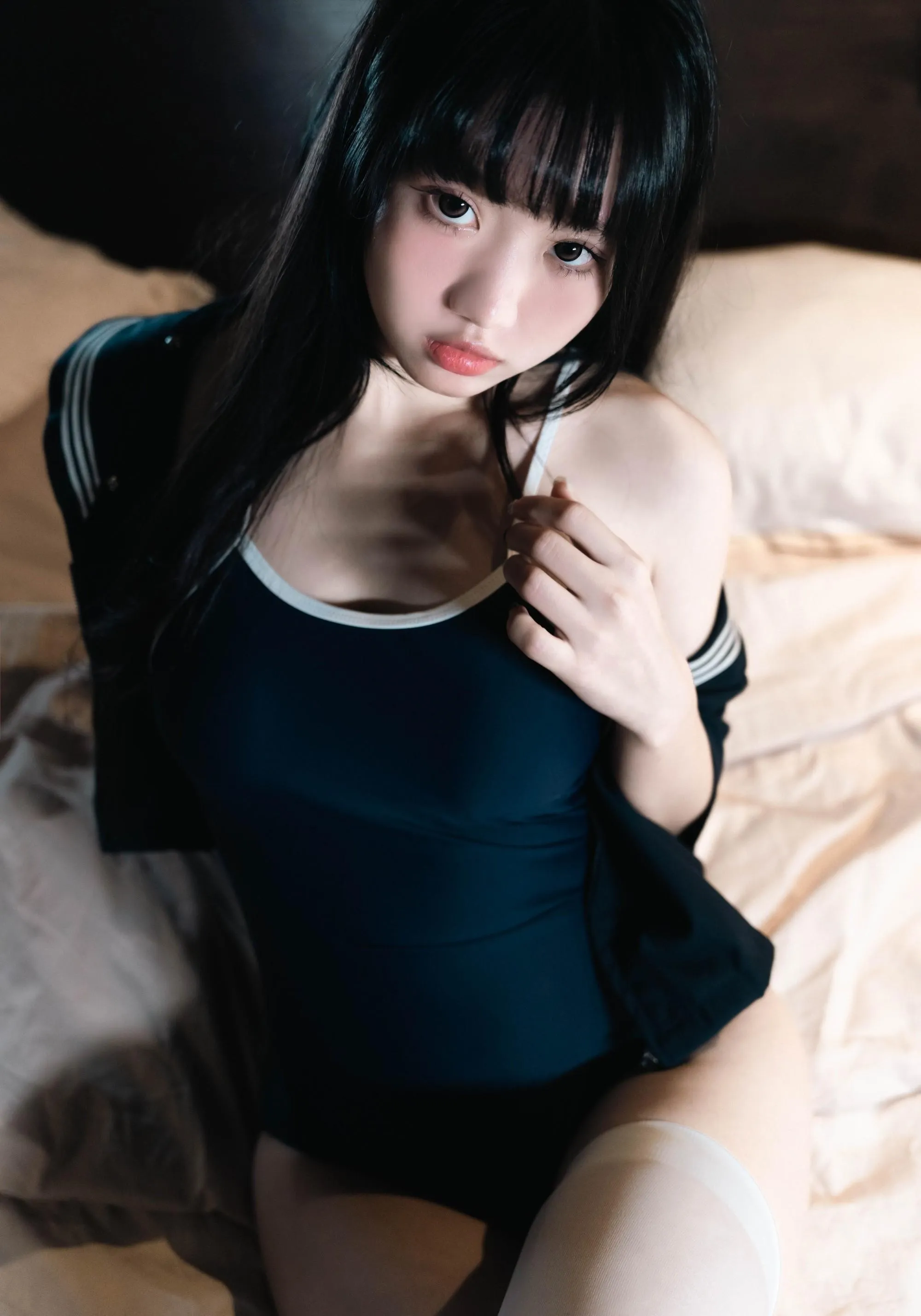 柒柒要乖额 – NO.043 白丝死库水 [140P]插图8